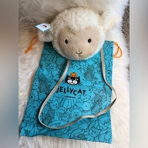 Jellycat little lamb bag